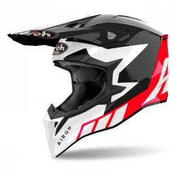 KASK AIROH WRAAAP RELOADED RED GLOSS S