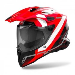 KASK AIROH COMMANDER 2 MAVICK RED GLOSS M