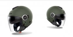 KASK AIROH HELYOS COLOR MILITARY GREEN MATT XL