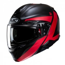 KASK HJC RPHA91 ABBES BLACK/RED L