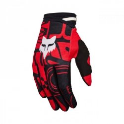 RĘKAWICE FOX JUNIOR 180 RACE SPEC FLUO RED YM