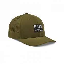 CZAPKA Z DASZKIEM FOX NON STOP TECH FLEXFIT OLIVE GREEN L/XL