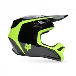 KASK FOX V1 FLOW BLACK/YELLOW XL
