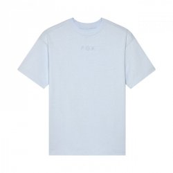 T-SHIRT FOX LADY WORDMARK OS PALE BLUE L