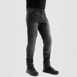 SPODNIE JEANS REBELHORN BRONCO MONOLAYER WASHED BLACK W42L34