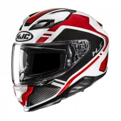 KASK HJC F71 TOZZ WHITE/RED M
