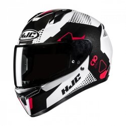 KASK HJC C10 ASPA WHITE/BLACK XL