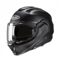 KASK HJC F100 SOLID SEMI FLAT BLACK L