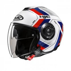 KASK HJC I40N VELU WHITE/RED S