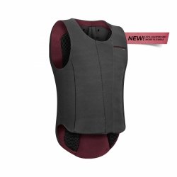 KOMPERDELL Kamizelka ochronna jeździecka Ballistic Champion Junior black-burgundy  rozm.152
