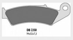 Delta Braking SUZUKI 125 RM (96-98) klocki hamulcowe tył