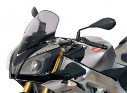 Szyba motocyklowa MRA APRILIA TUONO V4R RK/TY 2011-2014, forma TM, przyciemniana