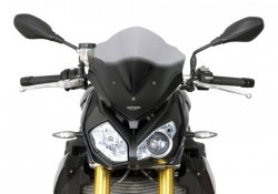 Szyba motocyklowa MRA BMW S1000 R, K10, 2014-2020, forma R, przyciemniana