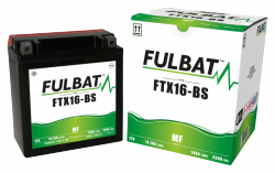 Akumulator FULBAT FUL MF - FTX16-BS / YTX16-BS (suchy, bezobsługowy, kwas w zestawie)