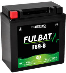 Akumulator FULBAT FUL GEL - FB9-B / YB9-B (Żelowy, bezobsługowy)