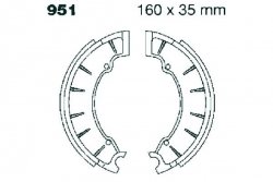 Szczęki hamulcowe EBC 951 (1 kpl.)