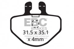 CFA311R - Klocki hamulcowe rowerowe (organiczne wyczynowe) EBC Brakes