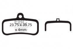 CFA493 - Klocki hamulcowe rowerowe (organiczne) EBC Brakes