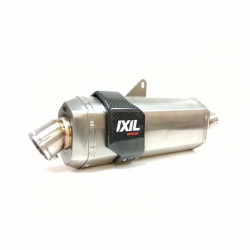 Tłumik IXIL SUZUKI DL 800 V-STROM 2023 (WEM2 WEM3) typ MXR (waga: 4160g, długość: 540 mm., materiał: Inox AISI304, kolor: Black