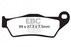 Klocki hamulcowe EBC FA181HH wzmacniane (kpl. na 1 tarcze)