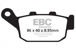 Klocki hamulcowe EBC FA496 (kpl. na 1 tarcze)