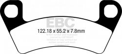 Klocki hamulcowe EBC FA740TT (kpl. na 1 tarcze)