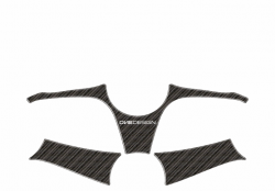 Zabezpieczenie na półkę kierownicy, osłona PPSB8P ONEDESIGN BMW F800S 2007-2010