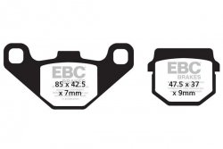 Klocki hamulcowe EBC SFA083 skuterowe (kpl. na 1 tarcze)