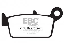 Klocki hamulcowe EBC SFA131/2 skuterowe (kpl. na 1 tarcze)