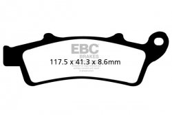 Klocki hamulcowe EBC SFA324 skuterowe (kpl. na 1 tarcze)