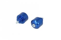 V PARTS (VICMA) KOŃCÓWKI KIEROWNICY M6X45 KOLOR NIEBIESKI, (STANDARD HONDA) HONDA CB, CBF, CBR, VFR, VTR 250-1300 1969-2008 (901