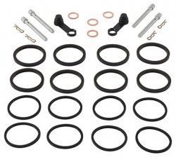 ALL BALLS ZESTAW NAPRAWCZY ZACISKU HAMULCOWEGO PRZÓD YAMAHA FJ1200 89-93, XVZ13 ROYAL STAR 96-99, FZR1000 87-88, TDM850 92-93 - 
