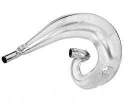 OXA FACTORY DYFUZOR (TUBA REZONANSOWA) FRONT EXHAUST PIPE CHROME YAMAHA YZ 250 99-23 , FANTIC XX 250 (064030002-PDA0403)