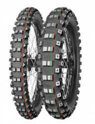MITAS OPONA 100/90-19 TERRA FORCE-MX MH 57M (CZERWONO-ZIELONY PASEK) TT TYŁ DOT 2023 (DOT:CDDT/CPDT/CCDT/TODT) (460099) (ZAMIENN