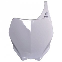 POLISPORT POLE NUMEROWE (PLASTRON) YAMAHA YZ 125/250 06-14; YZ 250F 06-09; YZ 450F 06-09 KOLOR BIAŁY