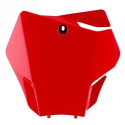 POLISPORT POLE NUMEROWE (PLASTRON) GAS GAS MC 125 21-22; MC 250/450F 21-22; EX 250/350 22; EX-250/350/450F 22 KOLOR (OEM) CZERWO