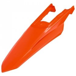 POLISPORT BŁOTNIK TYŁ KTM EXC/EXC-F/XC/XC-FW 125/150/250/300/350/450 24-25 KOLOR OEM POMARAŃCZOWY