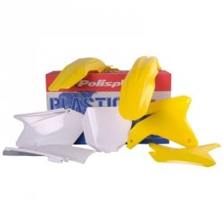 POLISPORT KOMPLET PLASTIKÓW SUZUKI RMZ 450 05-06 KOLOR ŻÓŁTY OEM