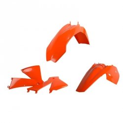 POLISPORT KOMPLET PLASTIKÓW KTM EXC/EXC-F 04 KOLOR POMARAŃCZOWY OEM