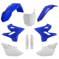 POLISPORT KOMPLET PLASTIKÓW (FULL KIT) YAMAHA YZ 125/250 15-20 W ZESTAWIE TABLICA PRZEDNIA (8678400001) I OSŁONY AMORTYZARORÓW (
