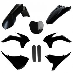 POLISPORT KOMPLET PLASTIKÓW (FULL KIT) KTM SX/SX-F/XC-F 15 W ZESTAWIE TABLICA PRZEDNIA (8659100003) I OSŁONY AMORTYZATORÓW (8398