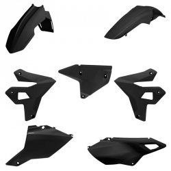POLISPORT KOMPLET PLASTIKÓW SUZUKI DR-Z 400 (DRZ400) 00-24 (RESTYLING) KOLOR CZARNY