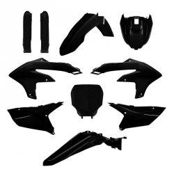 POLISPORT KOMPLET PLASTIKÓW (FULL KIT) YAMAHA YZ 250F 24-25; YZ 450F 23-25 W ZESTAWIE TABLICA PRZEDNIA (8680900006) I OSŁONY AMO