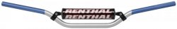 RENTHAL KIEROWNICA 7/8 CALA (22MM) MX HANDLEBAR SILVER/BLUE RC PADDED KOLOR SREBRNY/NIEBIESKI Z GĄBKĄ