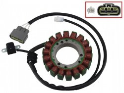 BRONCO 2024/10 UZWOJENIE ALTERNATORA STATOR YAMAHA YFM 450 KODIAK 4WD / EPS / HUNTER 18-24 (OEM: BB5-81410-00)