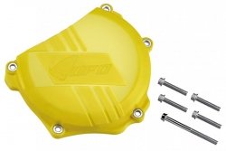 UFO OSŁONA POKRYWY SPRZĘGŁA SUZUKI RMZ 250 07-17, KOLOR ŻÓŁTY