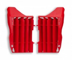 UFO OSŁONY CHŁODNICY (KRATKI) HONDA CRF 250 R / RX 20-21 KOLOR CZERWONY