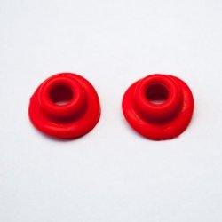 M.C. GUMKI MUDGUARD DO USZCZELNIENIA WENTYLA (KPL.2 SZT.) KOLOR CZERWONY