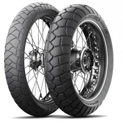 MICHELIN KOMPLET OPON (CAI580026/24) 110/80R19 ANAKEE ADVENTURE 59V TL/TT M/C PRZÓD DOT 2024 + (CAI462141/24) 160/60R17 ANAKEE A