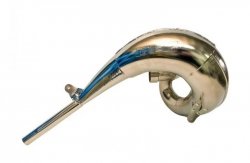 DEP PIPES ARMOURED DYFUZOR/KOMORA/TUBA REZONANSOWA NIKLOWANA (FRONT EXHAUST PIPE NICKEL): RIEJU MR 250-300, MR PRO 250-300 23-, 